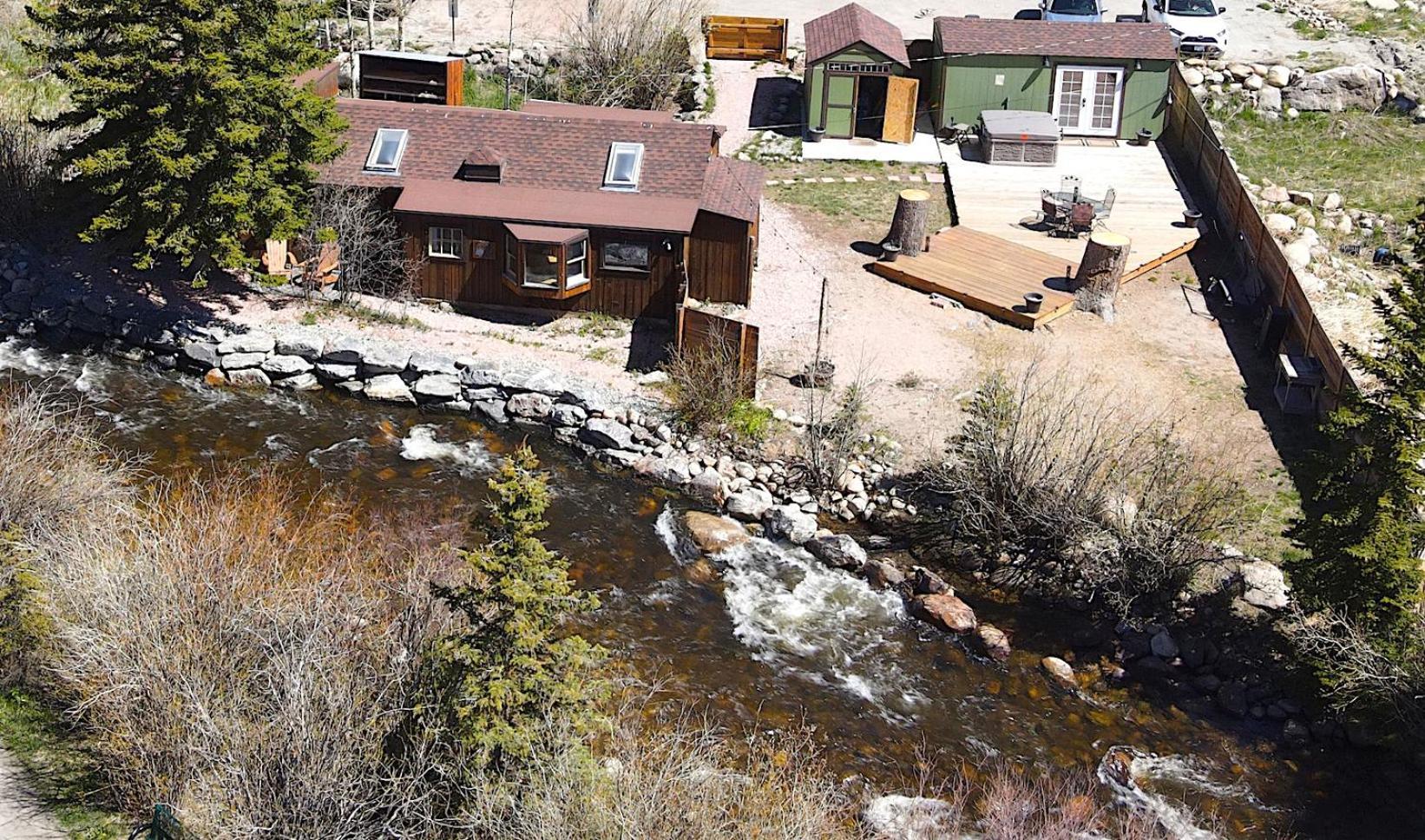 Thorpe On The Water. Creekside Nederland Cabin. Екстериор снимка